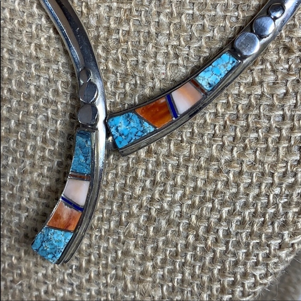 Zuni Necklace Sterling